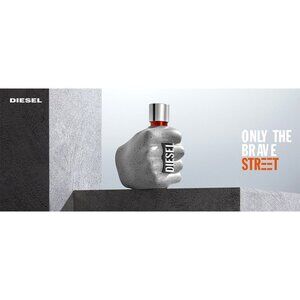 Diesel Only the Brave Street for Men 2.5 OZ Bergamot, vetiver, Licorice & Basil